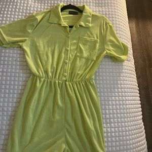 Green romper